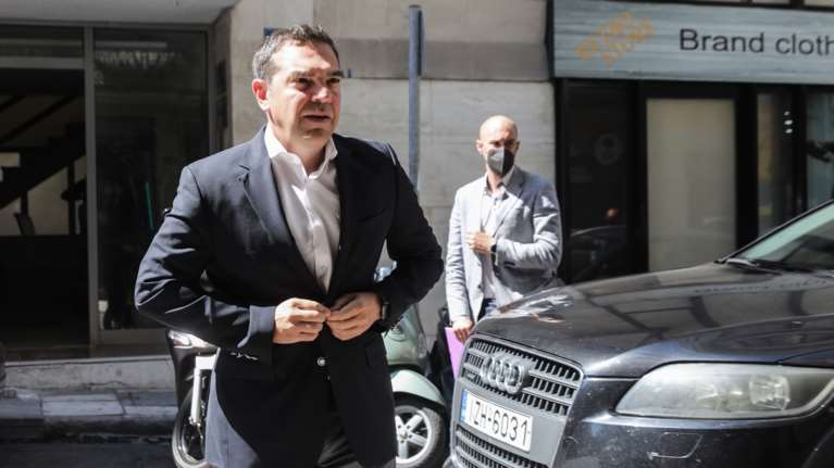 Επίσκεψη του προέδρου του ΣΥΡΙΖΑ Π​Σ Αλέξη Τσίπρα στην ΑΔΑΕ