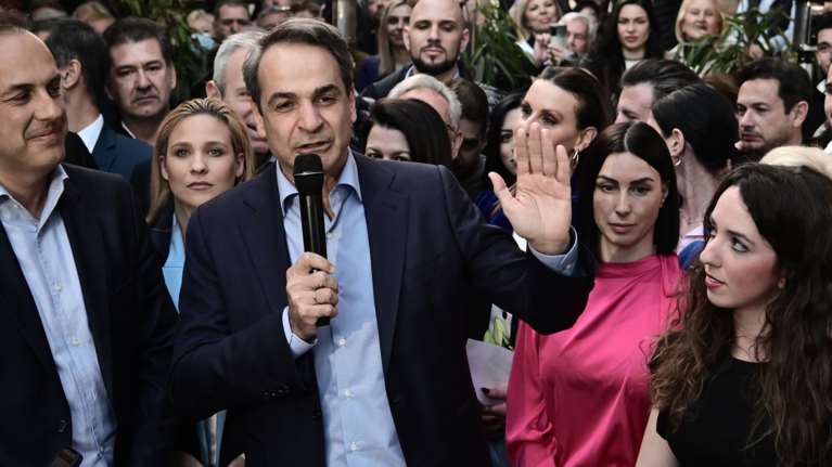 Μητσοτάκης: Υπάρχει το ενδεχόμενο πολιτικής τερατογένεσης με Τσίπρα, Ανδρουλάκη, Βαρουφάκη - Το φαντάζεστε;