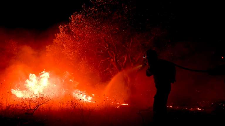 Φωτιά στα Φάρσαλα: Ολονύχτια μάχη με τις φλόγες- Έφθασαν στην Ανάβρα