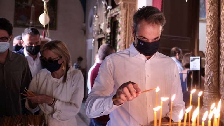 Μητσοτάκης από Χανιά για κορονοϊό: &quot;Υπερβαίνουμε τις δυσκολίες - Επιστρέφουμε και προσέχουμε!&quot; [Εικόνες]