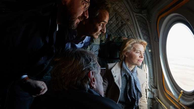 Τι είδαν οι Ευρωπαίοι με το ελικόπτερο στα σύνορα Ελλάδας-Τουρκίας