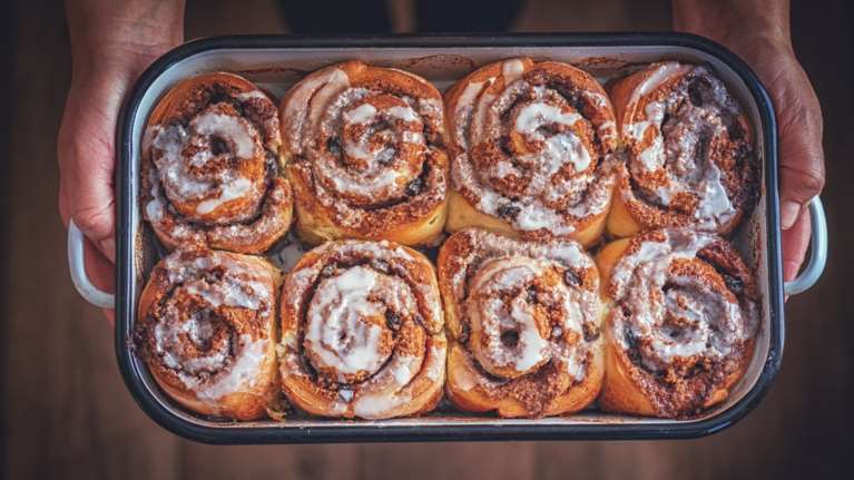 Cinnamon rolls με μόνο 5 υλικά: Εύκολα και γρήγορα ρολάκια κανέλας για κάθε ώρα της ημέρας