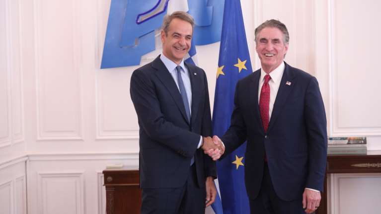 Ντ. Μπέργκαμ: &quot;Η Ελλάδα αποτελεί έναν εξαιρετικό εταίρο των ΗΠΑ&quot; - Τι είπε για τον Κυριάκο Μητσοτάκη