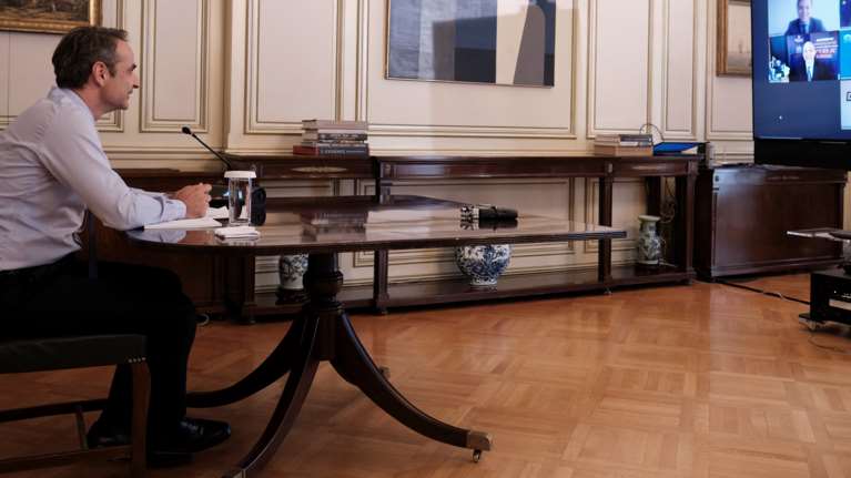 Μητσοτάκης στο Ινστιτούτο Brookings: Το Ταμείο Ανάκαμψης &quot;μεγάλο υπερόπλο&quot; - Η Ελλάδα θα ωφεληθεί σημαντικά