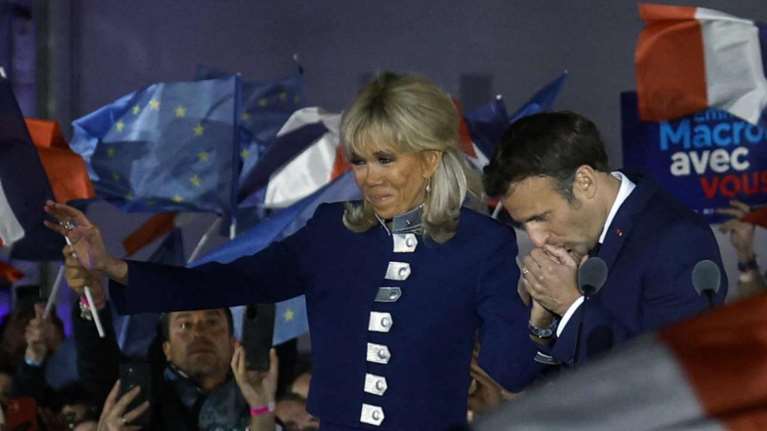 &quot;Είπαμε ο ένας στον άλλο ευχαριστώ&quot; - Η δυνατή αποκάλυψη της Μπριζίτ Μακρόν μετά την ανακοίνωση της νίκης