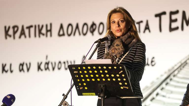 Καρυστιανού από το Ηράκλειο: &quot;Αυτή τη φορά δεν θα γλιτώσετε... - Ολοι μαζί θα νικήσουμε&quot; [βίντεο]