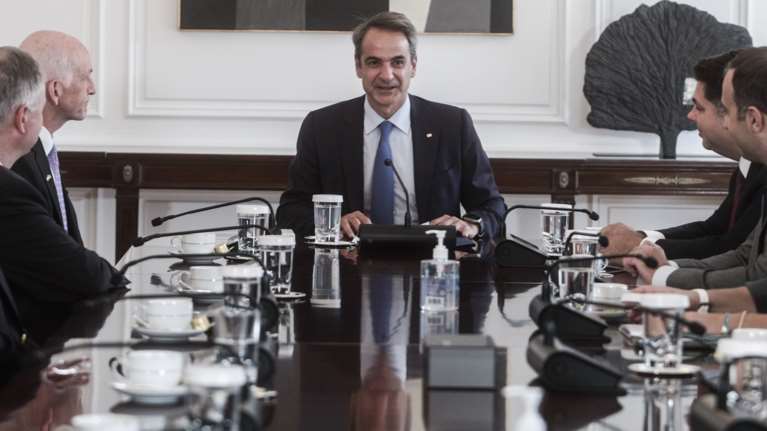 Ξεκάθαρος ο Μητσοτάκης με βουλευτές των ΗΠΑ: Απαράδεκτη η αμφισβήτηση της κυριαρχίας μας από την Τουρκία