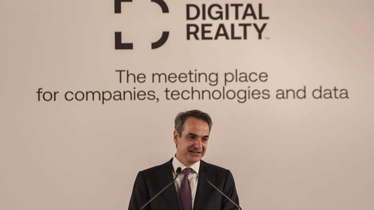 Ο Μητσοτάκης στα εγκαίνια του νέου data center Athens-3: Το μεγαλύτερο που έχει κατασκευαστεί στην Ελλάδα