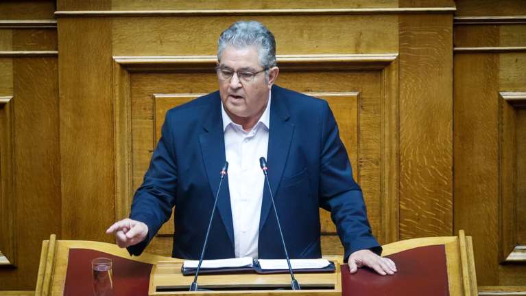 Βουλή - Κουτσούμπας: Θα μας βρίσκετε παντού μπροστά σας, στους αγώνες των εργαζομένων, με πιο δυνατό ΚΚΕ