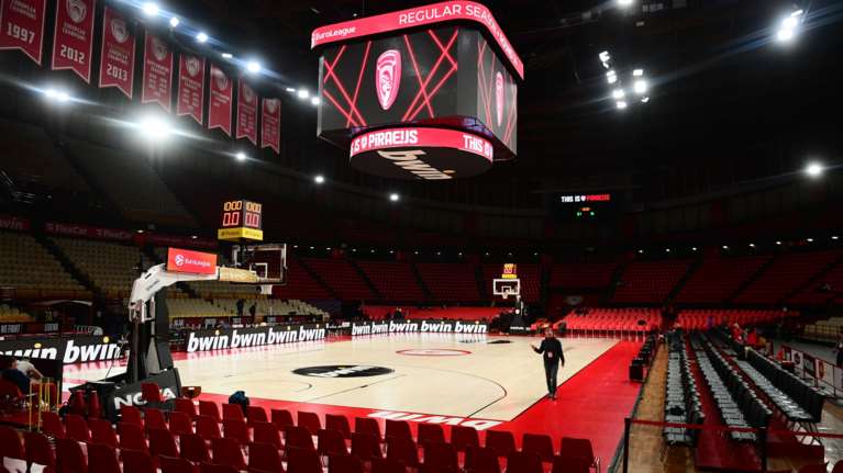 Euroleague: Αναβλήθηκε το Ολυμπιακός - Φενέρμπαχτσε λόγω της κακοκαιρίας