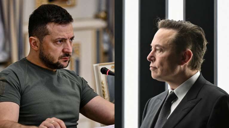 Σφαγή στο Twitter μεταξύ Ελον Μασκ και Ζελένσκι για τον τερματισμό του πολέμου στην Ουκρανία