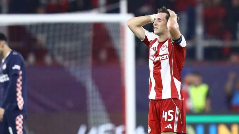 Ολυμπιακός - Αϊντχόφεν 1-1: &quot;Τιμωρήθηκε&quot; στις καθυστερήσεις και του... γλίστρησε μέσα από τα χέρια του το πρώτο τρίποντο