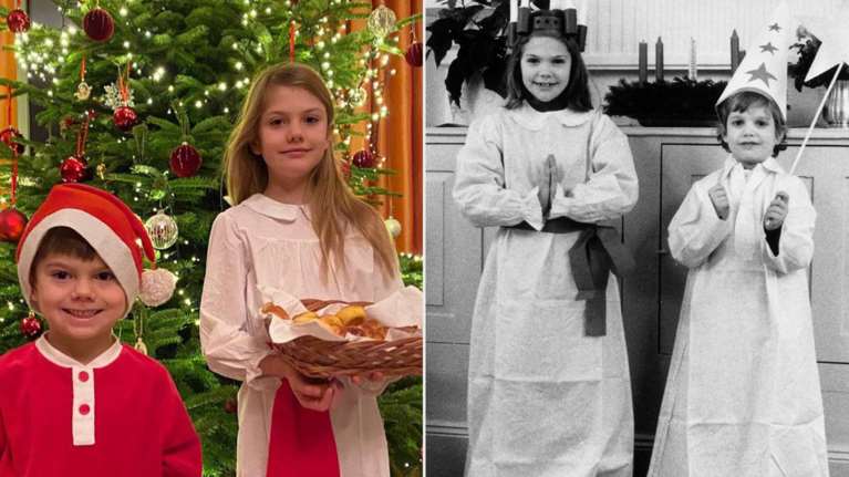 Χριστούγεννα στη Σουηδία: Ο αριστοκρατικός στολισμός και οι στολές των πριγκιπόπουλων