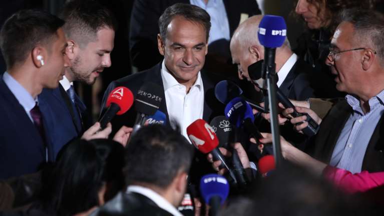 Εκλογές 2023- Μητσοτάκης: &quot;8 χρόνια ήταν πολλά για να γίνει debate - Ποιος έβαλε γκολ θα κριθεί σε δέκα ημέρες&quot;