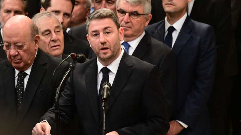 Ο επικήδειος του Νίκου Ανδρουλάκη για τον Κώστα Σημίτη: Το ΠΑΣΟΚ αποχαιρετά τον δεύτερο ιστορικό του ηγέτη