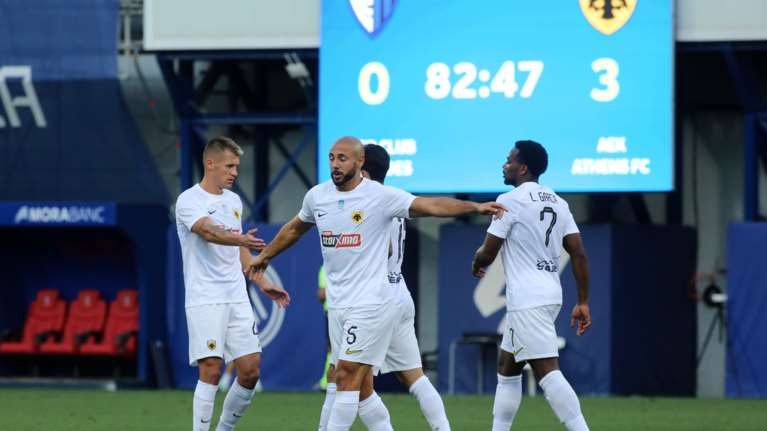 Ίντερ Εσκάλδες - ΑΕΚ 0-4: Με δεύτερη "τεσσάρα" συνεχίζει στο Conference League [βίντεο]