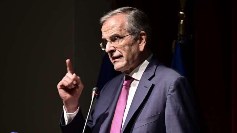 Ο Αντώνης Σαμαράς δεν παρέστη τελικά μαζί με Μητσοτάκη - Καραμανλή στην παρουσίαση του βιβλίου του Στυλιανίδη