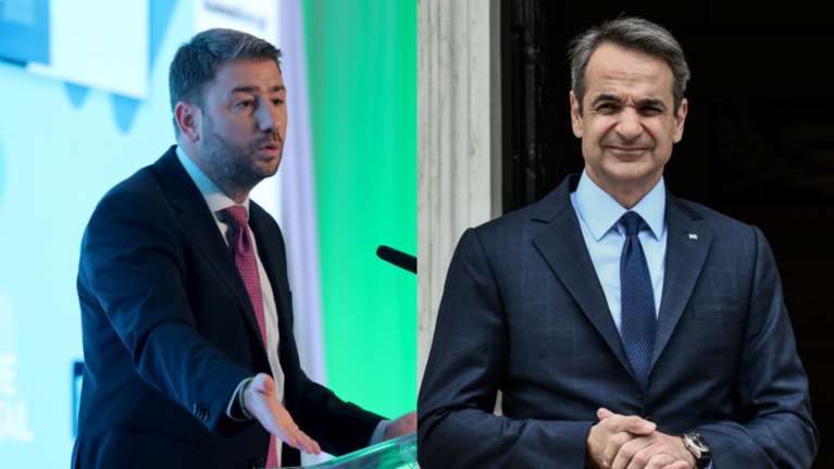 Πρώτο &quot;άτυπο&quot; ντιμπέιτ του Νίκου Ανδρουλάκη με τον Κυριάκο Μητσοτάκη στο Ευρωπαϊκό Κοινοβούλιο