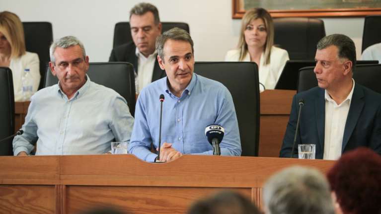 Μητσοτάκης στην Κω: Ελπίζω ο κ. Τσίπρας, που επισκέπτεται τη Μυτιλήνη, να δει ότι λύσαμε το προσφυγικό