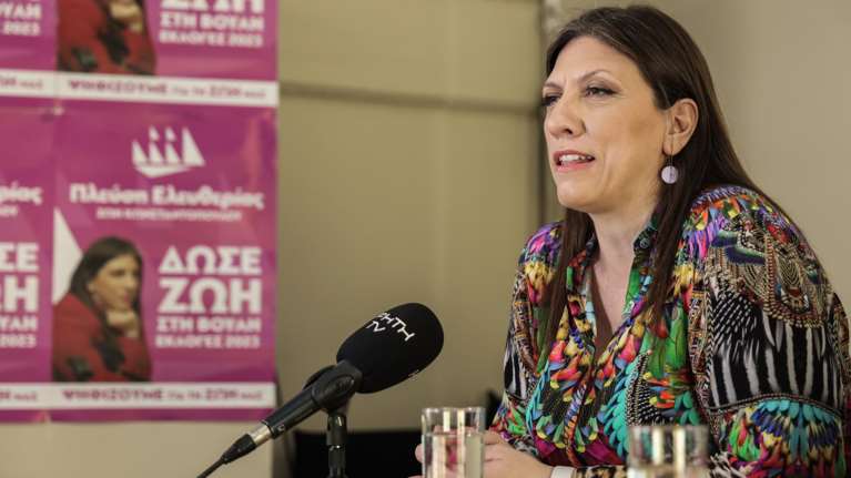 Ζωή Κωνσταντοπούλου: Εμείς δεν πάμε να κοροϊδέψουμε όπως οι άλλοι - Θα κάνουμε αληθινή αντιπολίτευση