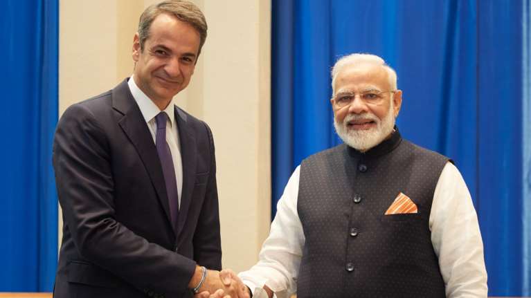 Τηλεφωνική επικοινωνία Μητσοτάκη με τον Ινδό ομόλογό του, Ναρέντρα Μόντι
