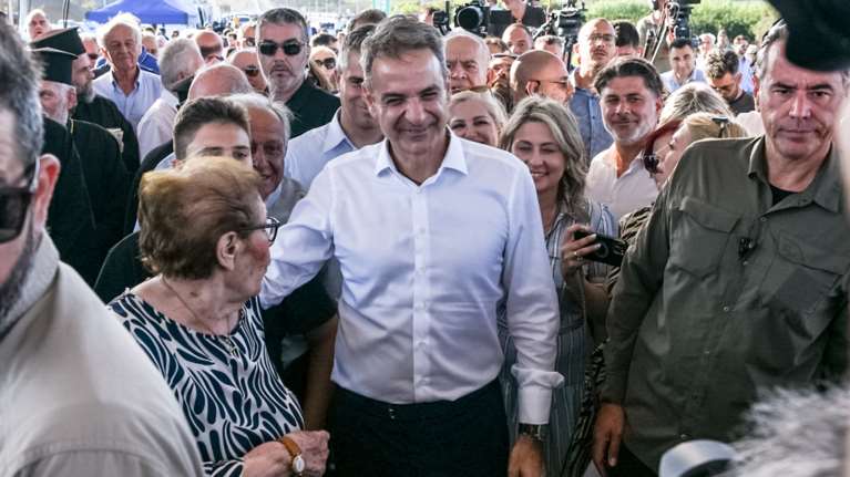 Μητσοτάκης στα εγκαίνια του αυτοκινητοδρόμου Πατρών - Πύργου: &quot;Μέρα χαράς, ικανοποίησης, συγκίνησης αλλά και ευθύνης&quot;