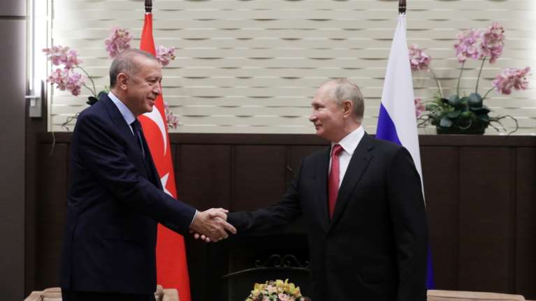 Συνομιλία Ερντογάν - Πούτιν για τα &quot;δημοψηφίσματα&quot; στην Ουκρανία: &quot;Ήθελα να μην είχαν διεξαχθεί&quot;