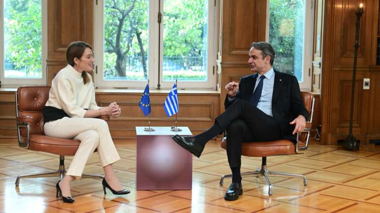 Μητσοτάκης σε Μέτσολα: Η ρευστή διεθνής κατάσταση απαιτεί από την Ευρώπη να ενηλικιωθεί και να ωριμάσει γεωπολιτικά