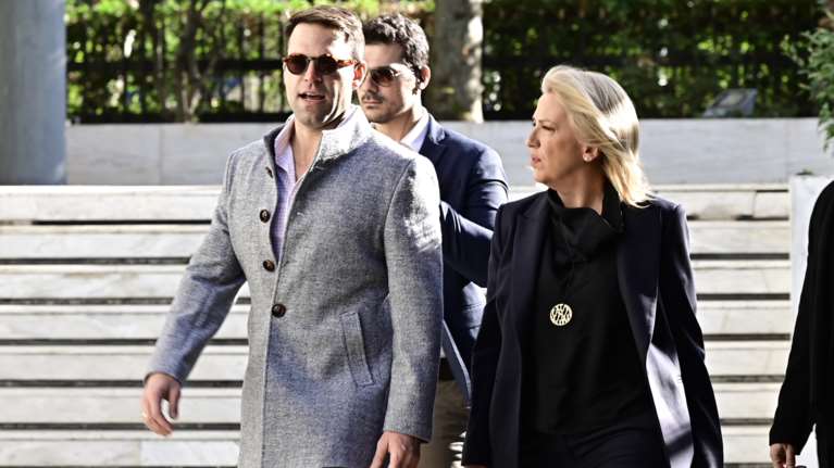 Με Δούρου και Καλπαδάκη στο ΥΠΕΞ ο Κασσελάκης: &quot;Ο ΣΥΡΙΖΑ στηρίζει τον διάλογο με την Τουρκία&quot; [εικόνες]