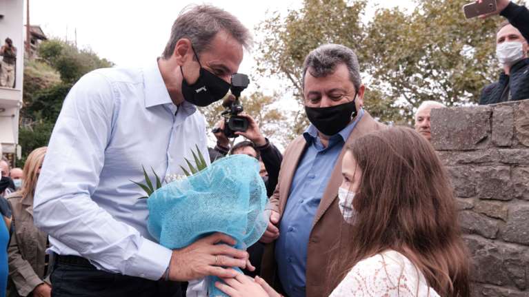 Μητσοτάκης από Σαμοθράκη: Πρώτο μας μέλημα είναι η φροντίδα της ακριτικής Ελλάδας και ειδικά των νησιών [εικόνες]