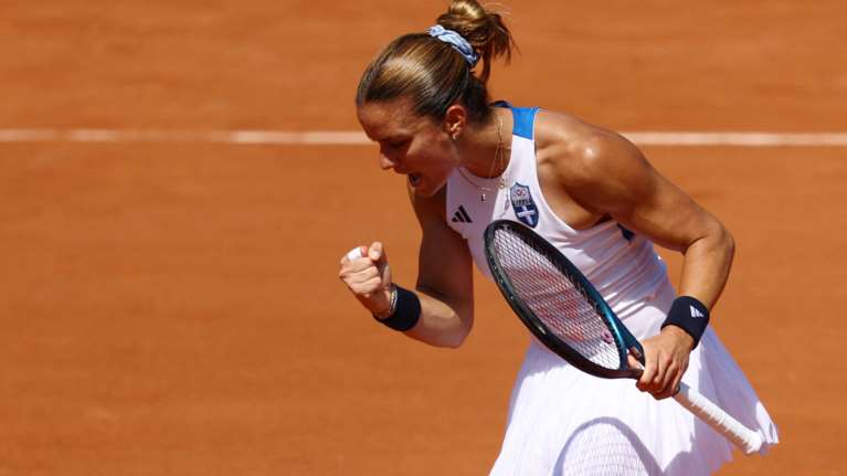 Ολυμπιακοί Αγώνες 2024: Με περίπατο στις &quot;16&quot; η Μαρία Σάκκαρη, 2-0 την Κινέζα Γιουάν Γιου σε 65 λεπτά