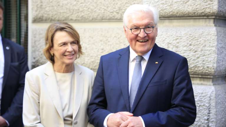 Στην τελετή για τα 150 χρόνια από την ίδρυση του Γερμανικού Αρχαιολογικού Ινστιτούτου στην Αθήνα ο Φρανκ Βάλτερ Σταϊνμάιερ