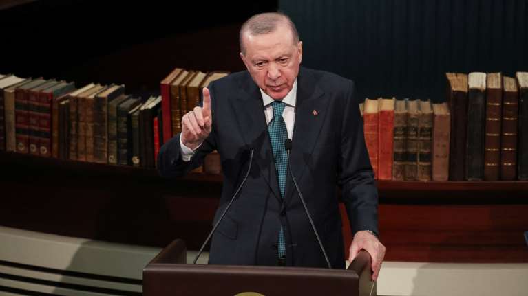 "Νεύρα" Ερντογάν για τριμερή Ελλάδας, Κύπρου και Ισραήλ: Δεν είναι τίποτα παραπάνω παρά κούφιος ήχος τενεκέ