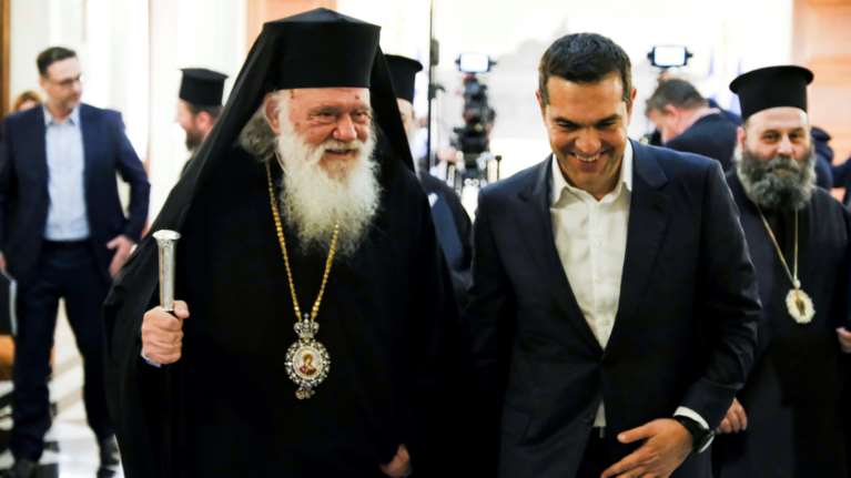 Κορονοϊός: Τηλεφωνική επικοινωνία Ιερώνυμου - Τσίπρα