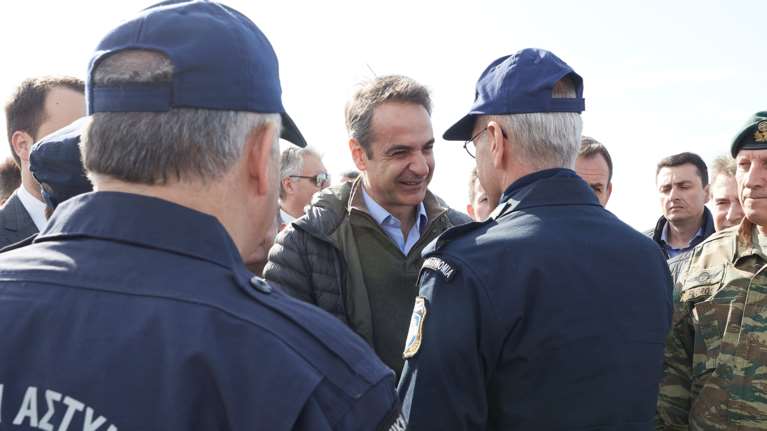 Μητσοτάκης: Δεν θα περάσει κανείς παράνομα- Ο Εβρος είναι πάντα όρθιος