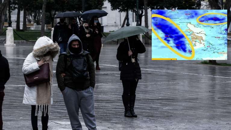 Έκτακτο δελτίο επιδείνωσης καιρού: Βροχές, καταιγίδες και θυελλώδεις άνεμοι 9 μποφόρ ανήμερα των Θεοφανείων