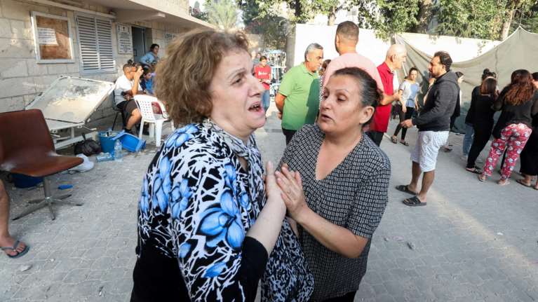 Πόλεμος στο Ισραήλ: Μαρτυρίες αμάχων από τον ναό του Αγίου Πορφυρίου - Είναι πολλοί οι νεκροί