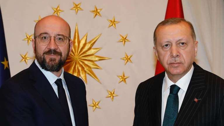 Τηλεφωνική επικοινωνία Σαρλ Μισέλ - Ερντογάν: &quot;Η ΕΕ είναι σε πλήρη αλληλεγγύη με Ελλάδα και Κύπρο&quot;