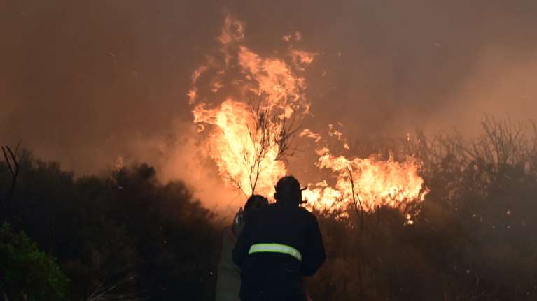 Κιλκίς: Υπό μερικό έλεγχο η πυρκαγιά στις Μουριές - Διάσπαρτες εστίες στο Πευκόδασος