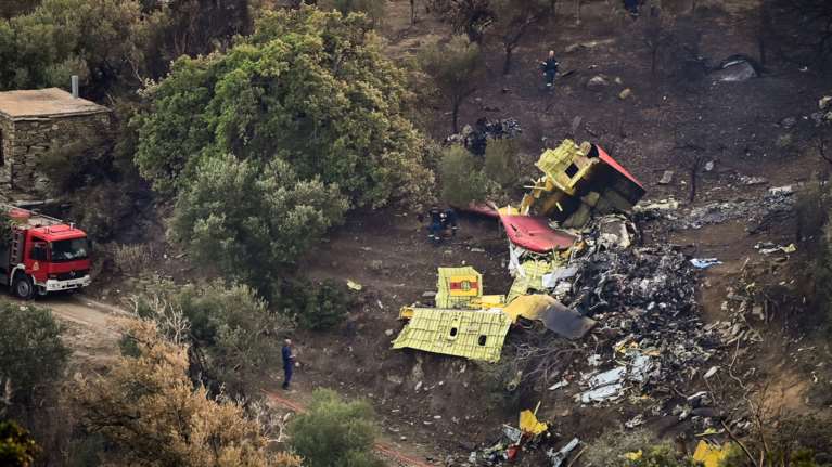 Τραγωδία στην Κάρυστο: Τα τελευταία λόγια των πιλότων του Canadair - &quot;Πάμε για τελευταίο ανεφοδιασμό&quot;