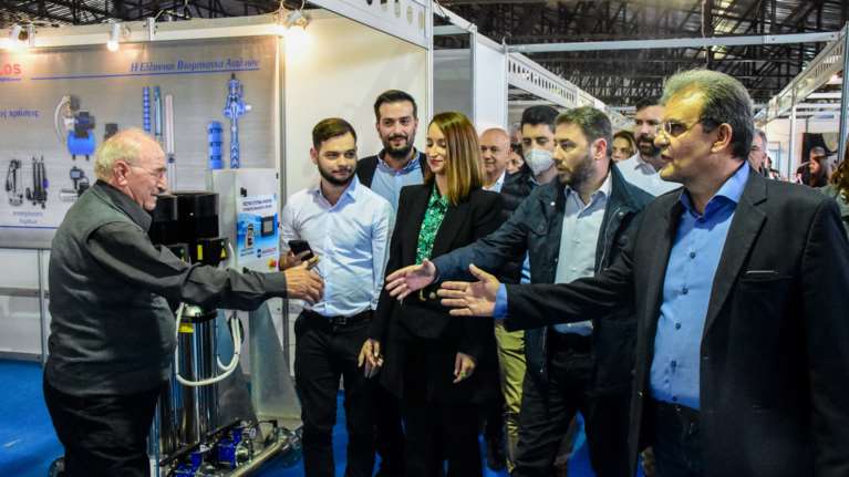 Στο Αργος ο Νίκος Ανδρουλάκης - Επισκέφθηκε την EXPO Πελοποννήσου [εικόνες]