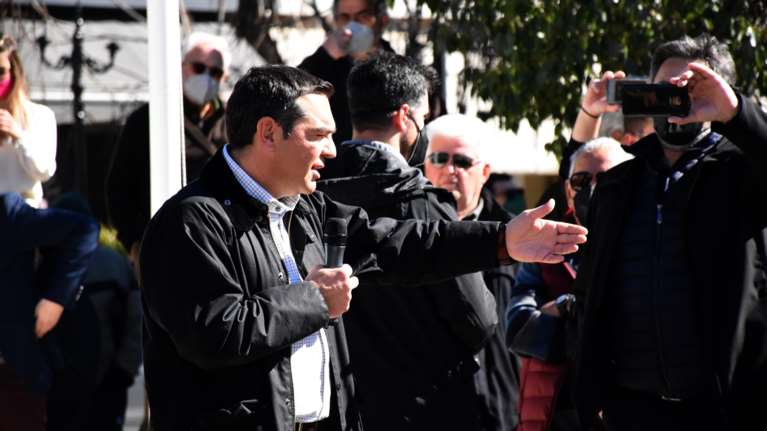 Περιοδεία του Αλέξη Τσίπρα στην Αργολίδα και ομιλία στην Καλαμάτα