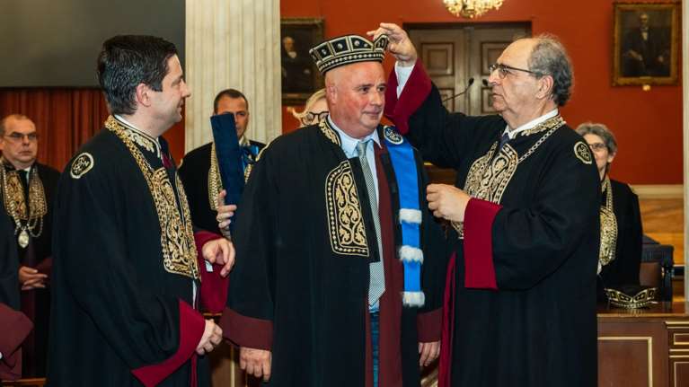 Επίτιμος διδάκτορας του ΕΚΠΑ ο πρόεδρος του ΙΣΝ, Ανδρέας Δρακόπουλος - Μεγάλος Ευεργέτης το Ίδρυμα Σταύρος Νιάρχος