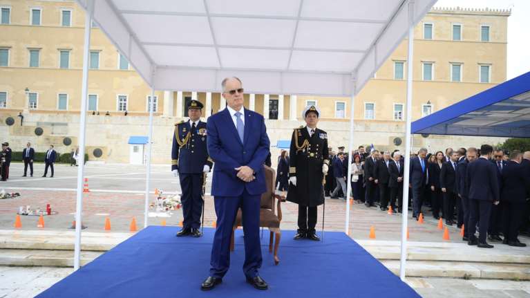 Τασούλας: Μήνυμα ενότητας, εθνικής και κοινωνικής συνοχής απηύθυνε ο ΠτΔ