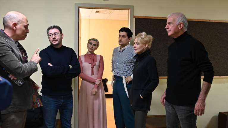 Ο Νίκος Ανδρουλάκης στο Εθνικό Θέατρο: &quot;Η κυβέρνηση της αριστείας εξίσωσε τους καλλιτέχνες με απόφοιτους λυκείου&quot;