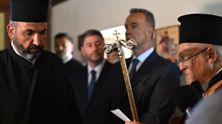 Ανδρουλάκης στην Τένεδο: Όπου υπάρχει πίστη, ιστορική συνείδηση και συλλογική προσπάθεια, τίποτε δεν σβήνει