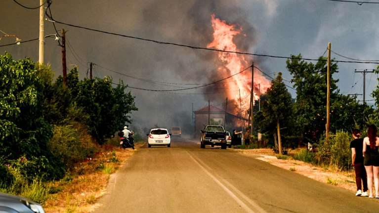 Χωρίς ενεργό μέτωπο η φωτιά στην Ηλεία: Μάχη με τις διάσπαρτες εστίες - Η εικόνα από τις υπόλοιπες πυρκαγιές