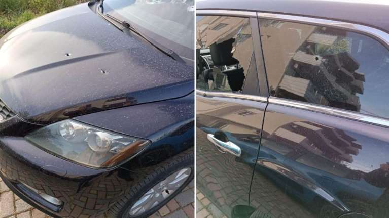 Χανιά: Γάζωσαν με σφαίρες το αυτοκίνητο δημοτικής συμβούλου [εικόνες]