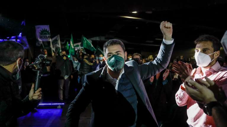 Νίκος Ανδρουλάκης: Κέρδισε το φλουρί της βασιλόπιτας ο νέος πρόεδρος του ΚΙΝΑΛ - &quot;Καλά ξεκινήσαμε&quot; [Εικόνα]