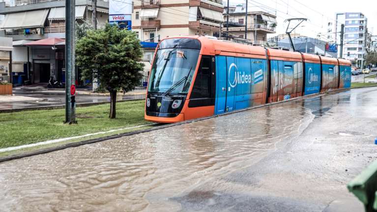 Κανονικά διεξάγεται η κυκλοφορία σε ολόκληρη τη Γραμμή 7 του Τραμ